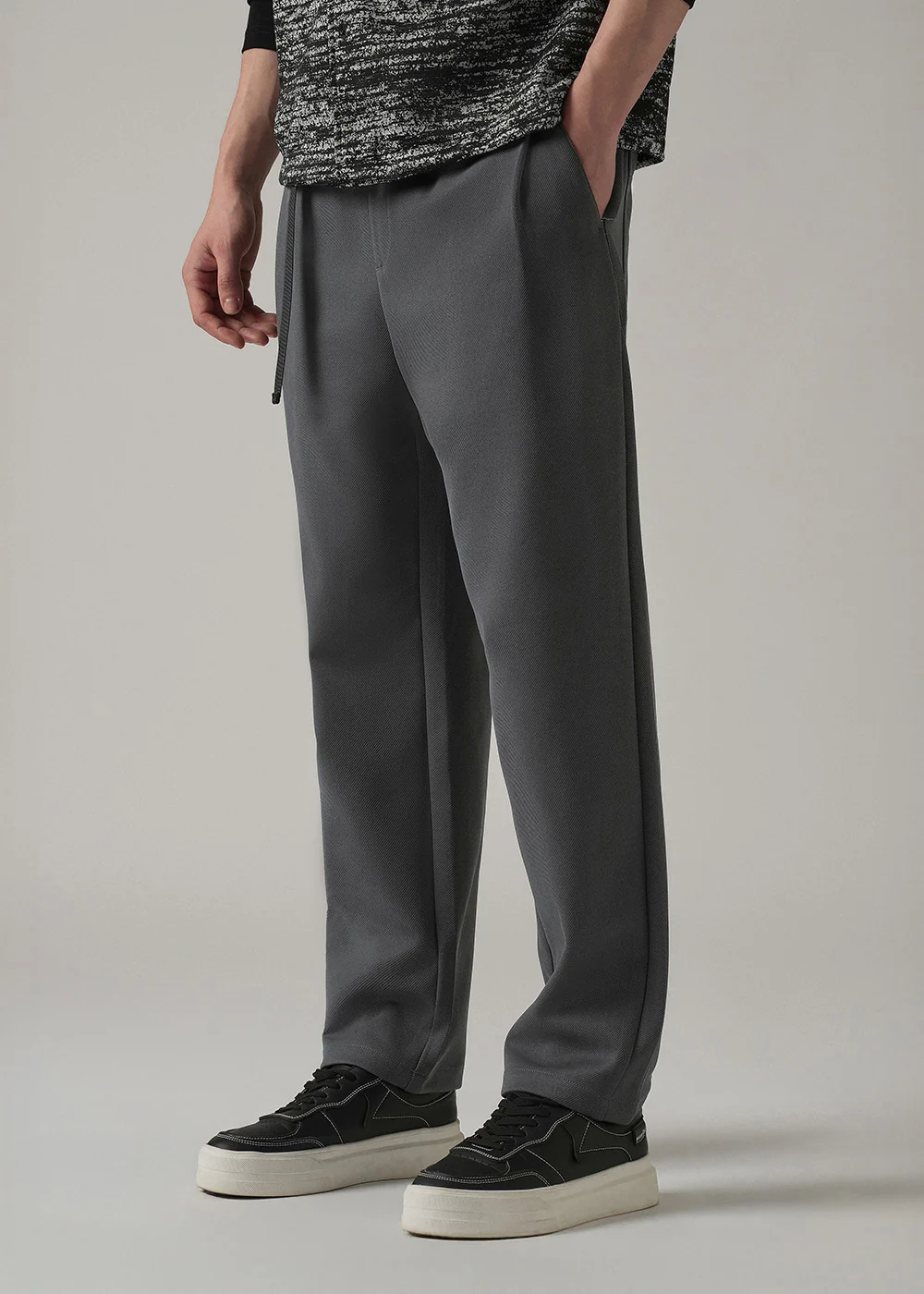 Grey Twill Pants