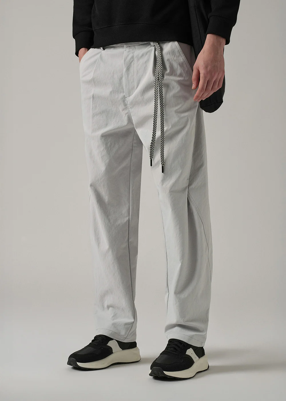 Light Grey Stone Wash Pant